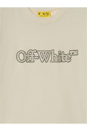 tshirt in cotone bianco OFF WHITE KIDS | OGAA001F24JER0070383